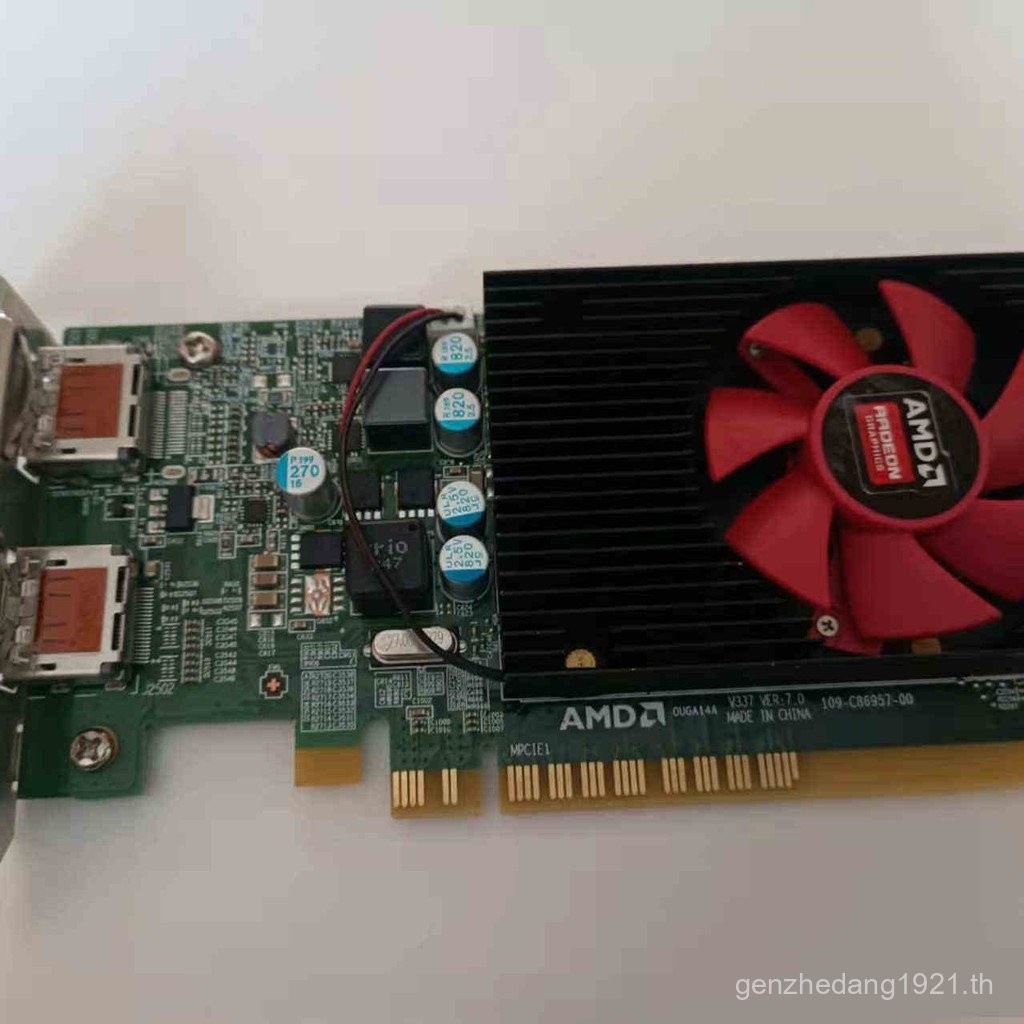 การ์ดกราฟิก Dell R5 430 2G DDR5 ความสูงเต็ม ความสูงครึ่ง รองรับ 2K 4K ...