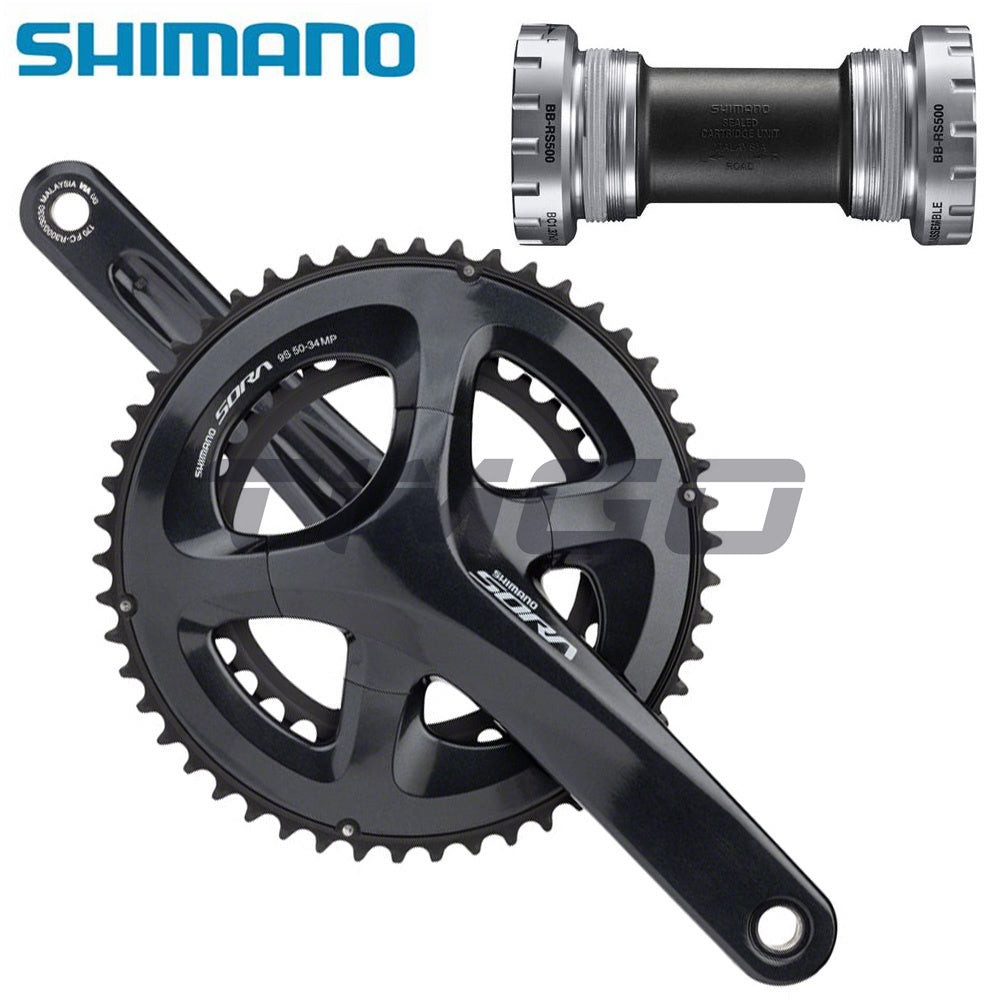 Protezione Catena Shimano Sora R3000-CG 50 Denti E Bulloni – 110mm, 5 Bracci, Nuovo