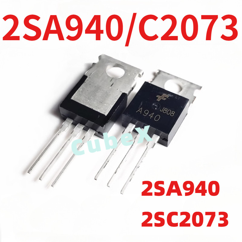 10/5 ชิ้น 2SA940 2SC2073 A940 C2073 PNP อาหารเสริมคู่ทรานซิสเตอร์กําลัง ...