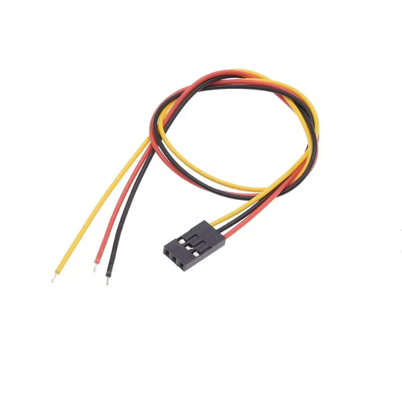 10pcs 2.54MM Pitch เดี่ยวหญิง 3P 20 ซม.Dupont connector JUMPER CABLE ...