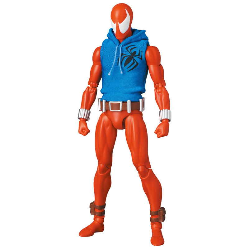 Ct Toys Scarlet Spider Action Figure Mafex 186 Ben Reily Figures