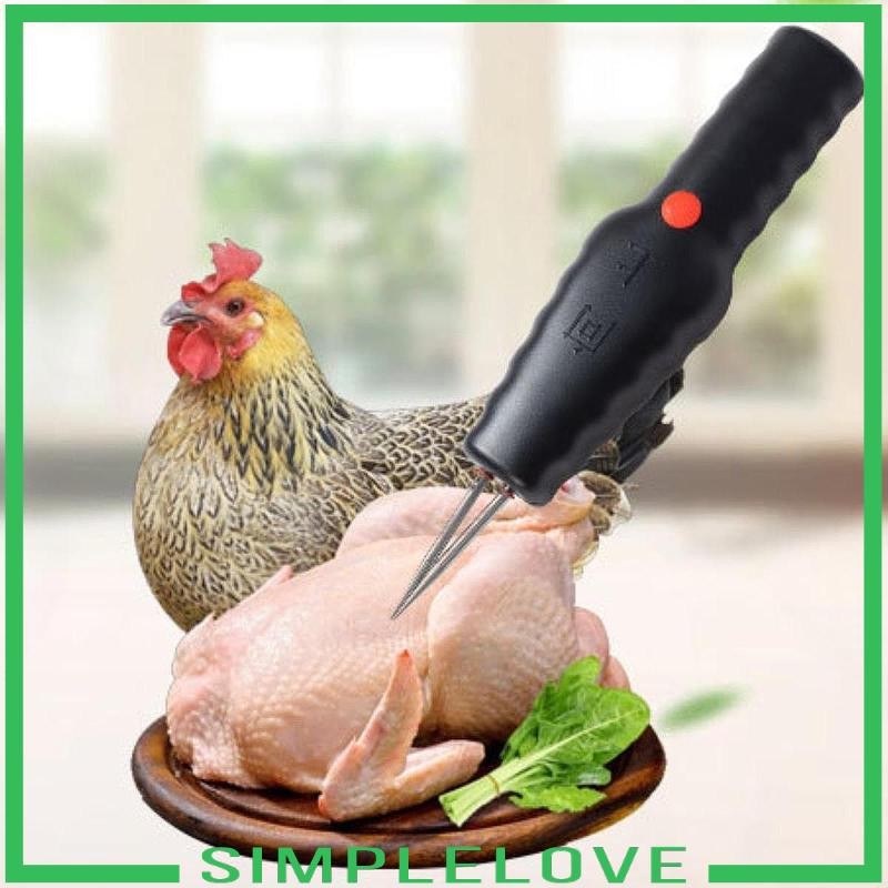 [เรียบง่าย] สัตว์ปีกไฟฟ้า Plucker ไก่ Defeather Machine Dehairing ...