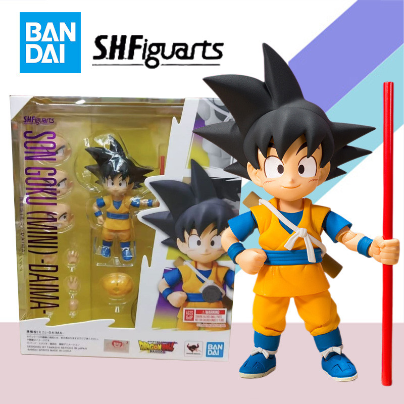 ในสต็อก Bandai Original SHF Dragon Ball Son Goku (Mini) -DAIMA อะนิเมะ ...