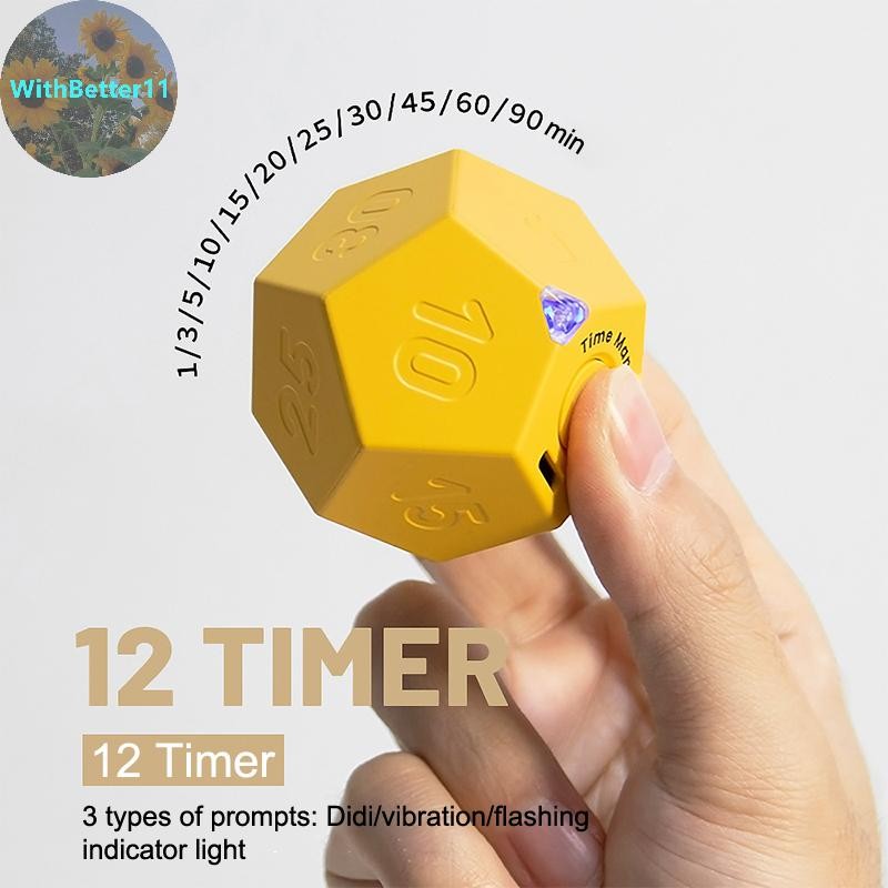 Better Cube Timer Digital Kitchen Timers Flipping Switching Timing ...