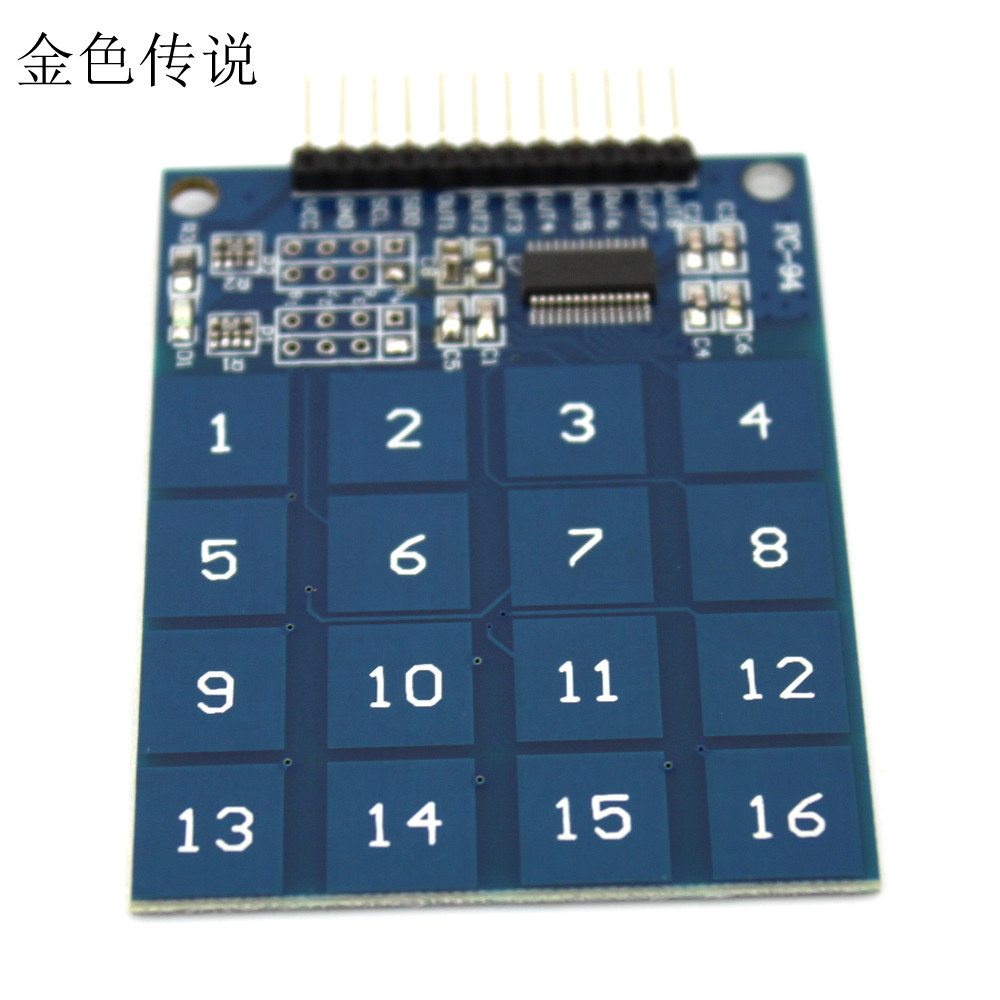 16 Way Touch Module เซ็นเซอร์สัมผัสแบบดิจิตอล Capacitive Touch Switch ...