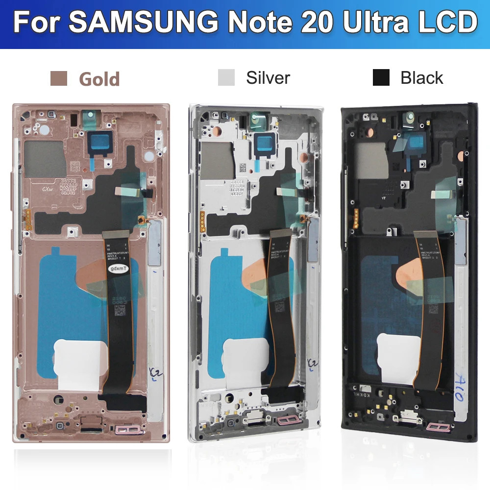 สําหรับ AMOLED สําหรับ Samsung หมายเหตุ 20 Ultra N986B N985 N985F จอ ...