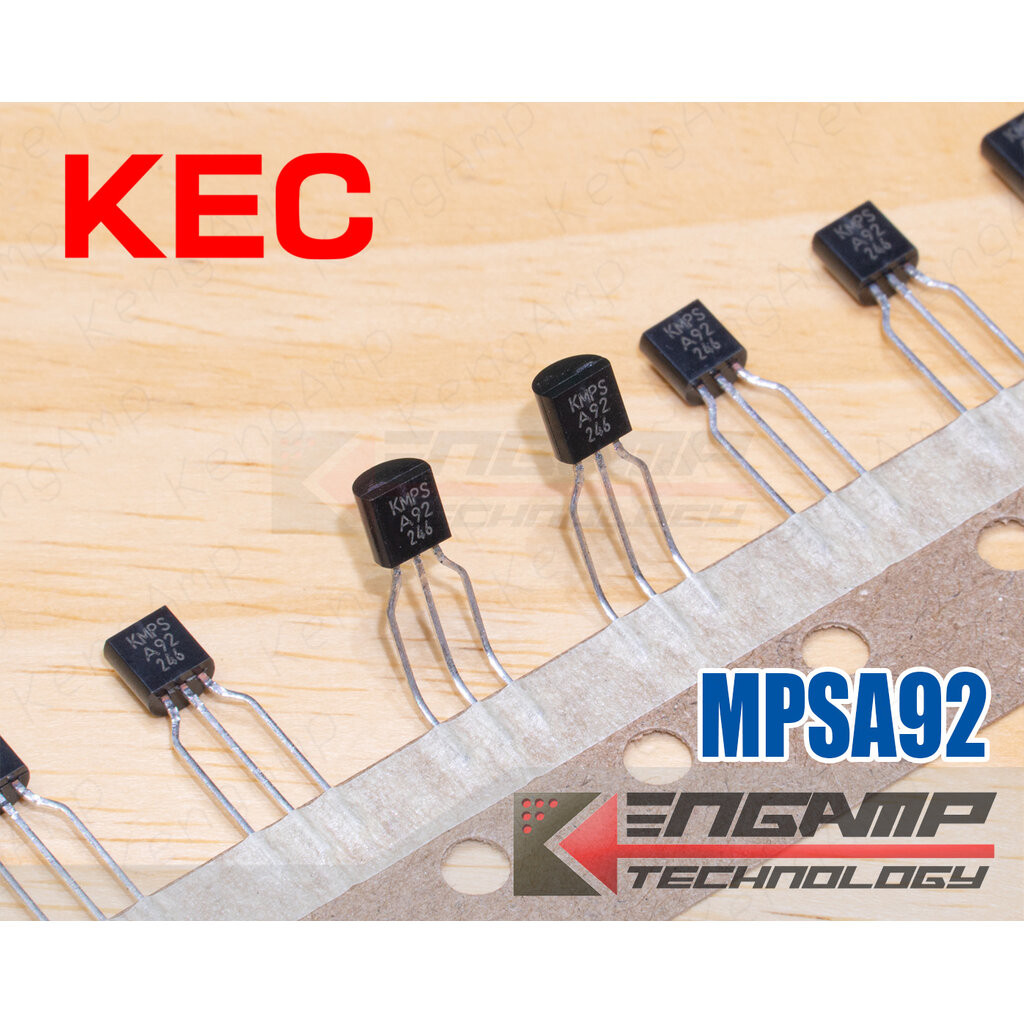 (มีตัวเลือก) [TR] KMPSA42 KMPSA92 MPSA42 MPSA92 A42 A92 KEC TR NPN 0.5A ...