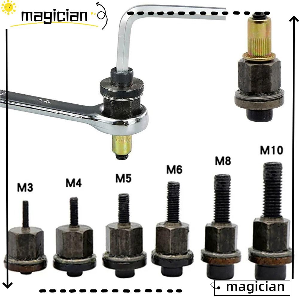 Mag 1 ชิ้น Hand Rivet Nut, Mandrel Staple สําหรับ Rivet Nut ไฟฉายคู่มือ ...