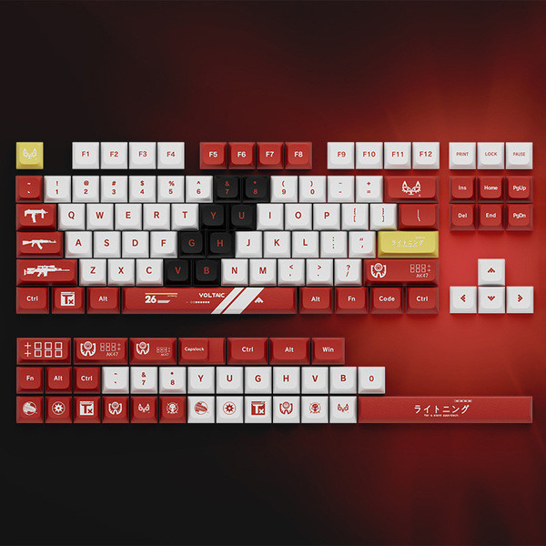 keycap ไทย keycaps Bloody Sports ปุ่มกด XDA แป้นพิมพ์แบบกลไกที่ปรับแต่ง ...