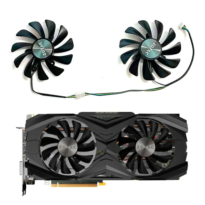 Computer Parts Replacement Cooling Fan For Zotac GTX 1080/1070 Ti