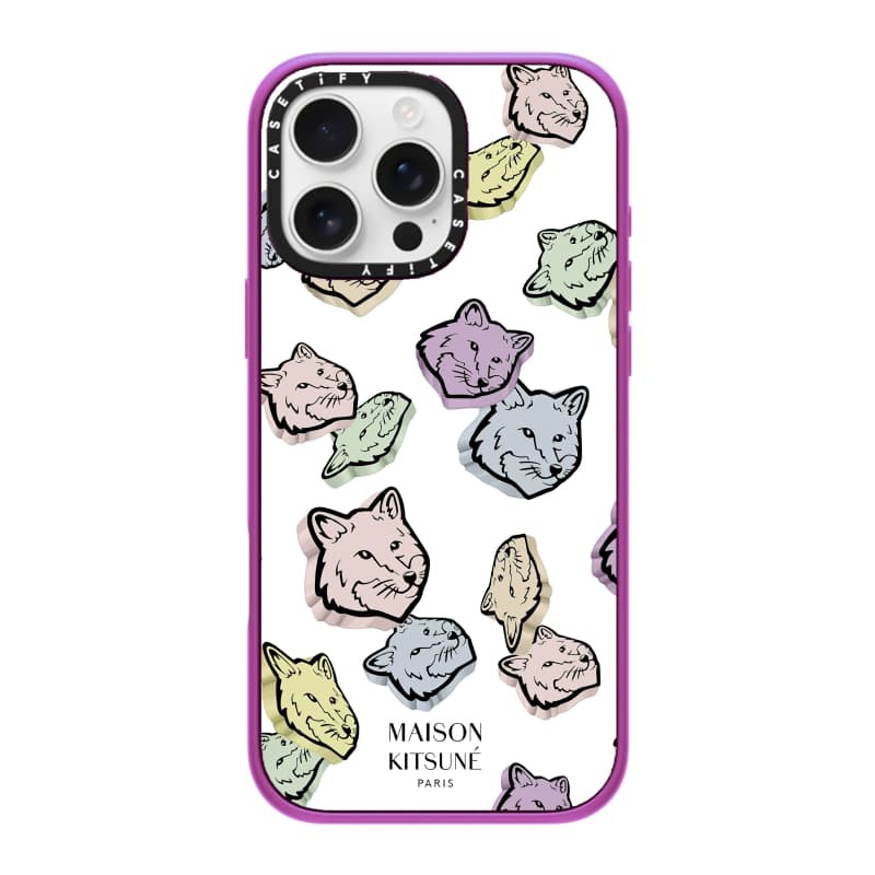 Maison Kitsuné Sprinkles Multi Case MAISON KITSUNE x CASETIFY SPRINKLES IMPACT IPAD CASE | Maison Kitsuné