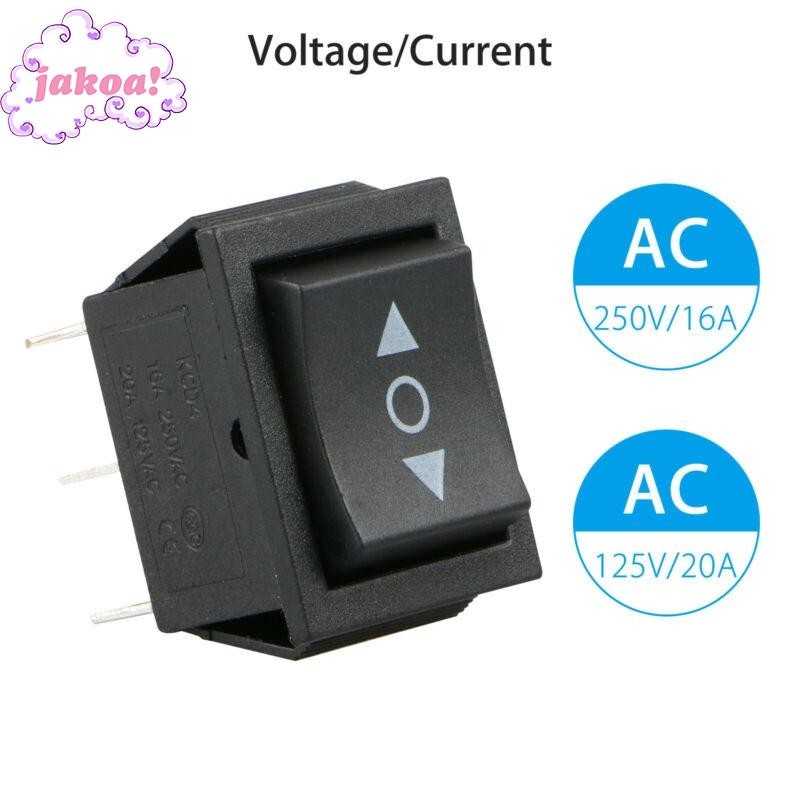 Momentary Rocker Switch-2-Pack DPDT Double Pole Double Throw 20 Amp 6 ...