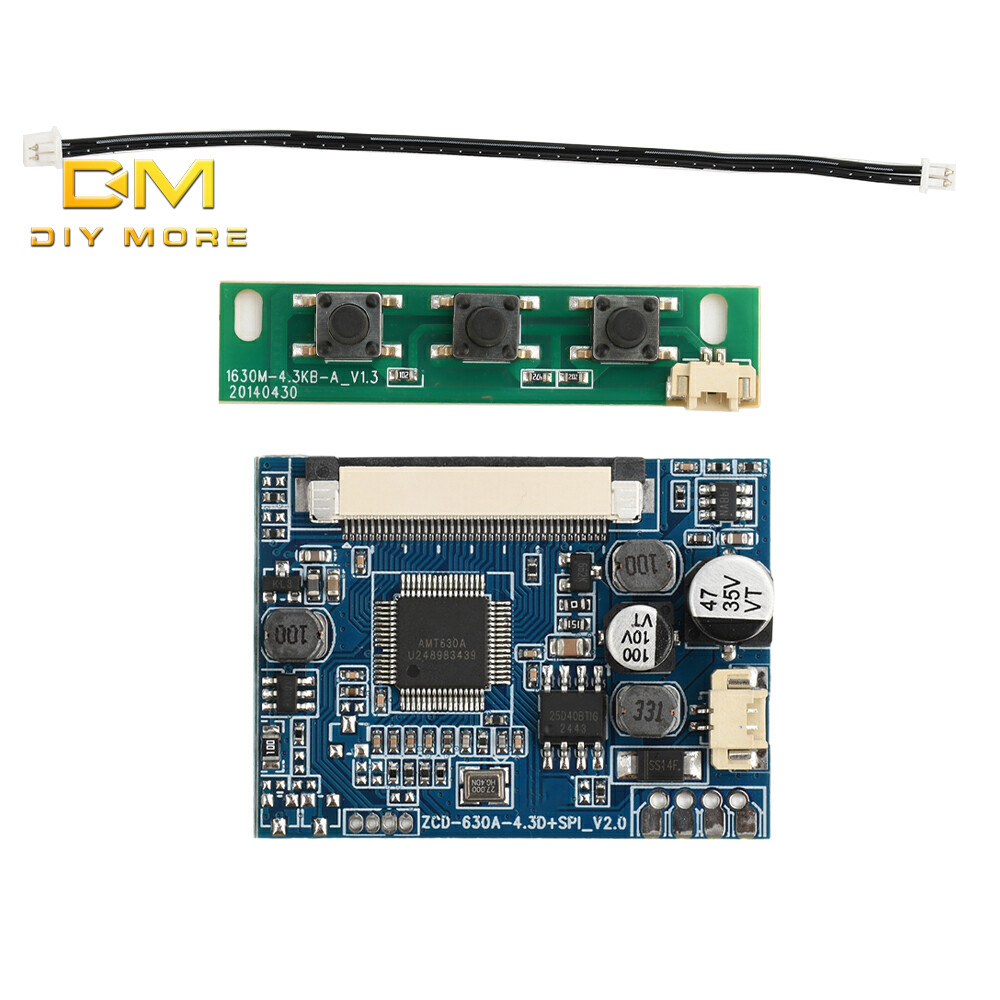 Diymore 4.3/5 นิ้ว LCD Monitor Driver Board โมดูลชุด Monitor เมนบอร์ด ...