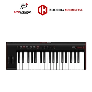 IK Multimedia iRig Keys 2 Pro มิดี้คีย์บอร์ดไบ้ คอนโทรลเลอร์ ขนาดพกพา 37 Key MIDI Keybord controller