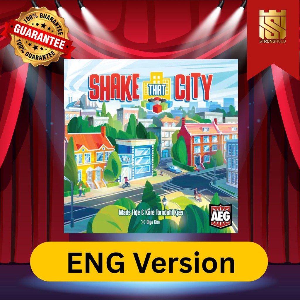 Shake that city (EN) - บอร์ดเกม Board Game - STRONGHOLD สยามสแควร์ ...