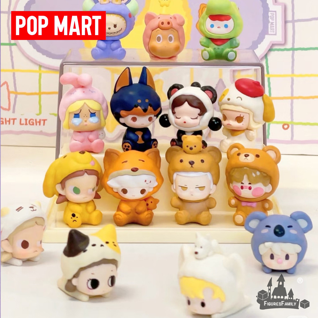 [ของแท้] POP BEAN Pyjamas Party Series ยืนยัน Mini SP Dimoo LABUBU ...