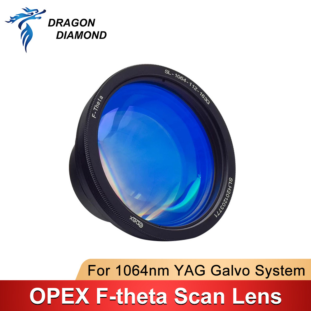 OPEX Fiber YAG 1064nm F-theta Scan เลนส์ 70X70 150X150 300X300 เครื่อง ...