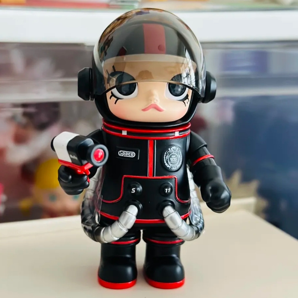 [ ของแท้ ] popmart mega space molly edg Kamen Rider100% ตุ๊กตา Cut ...