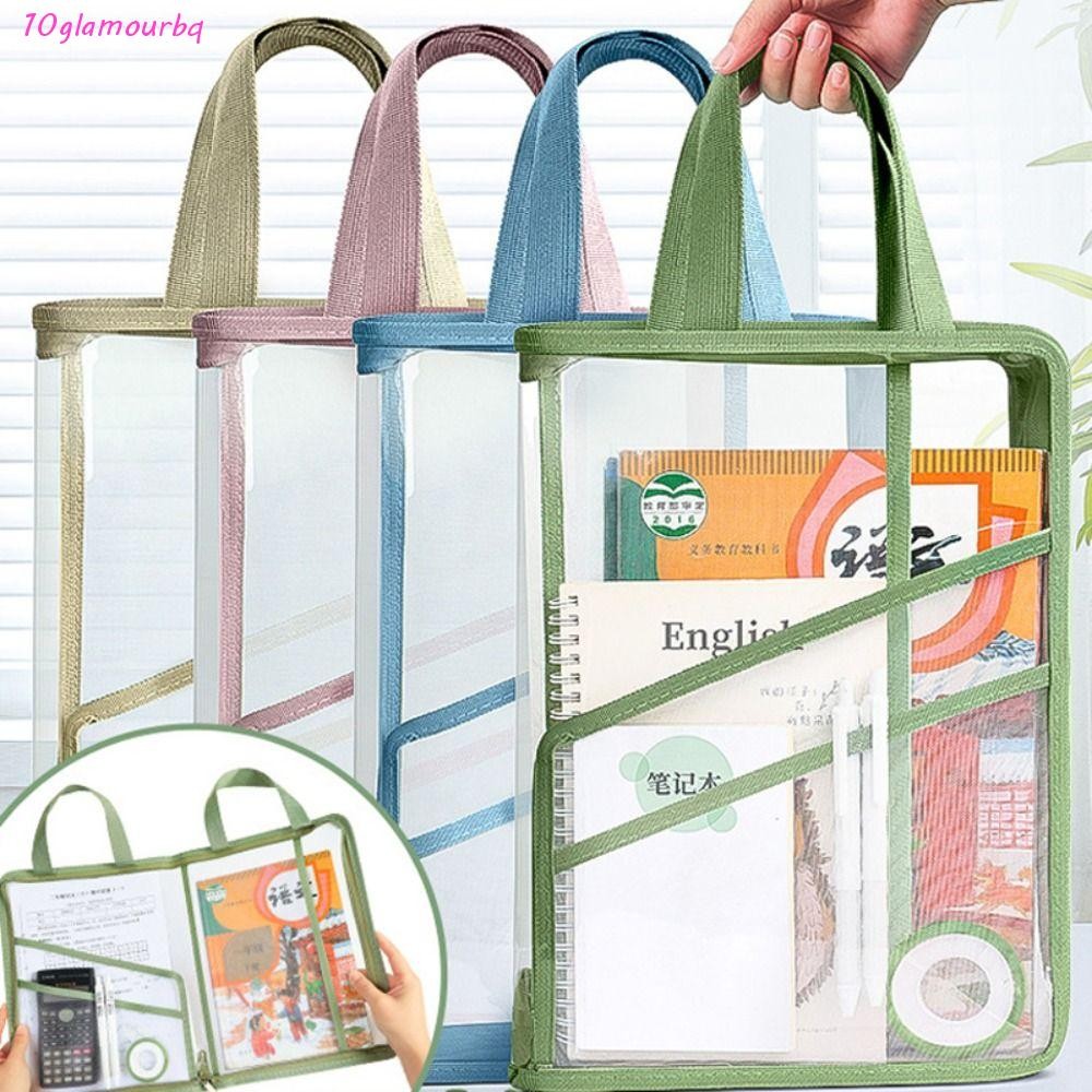 GLAMOURBQ ถุงเก็บกระดาษทดสอบ ที่เก็บแฟ้ม 180° Flat Spread File Folder ...