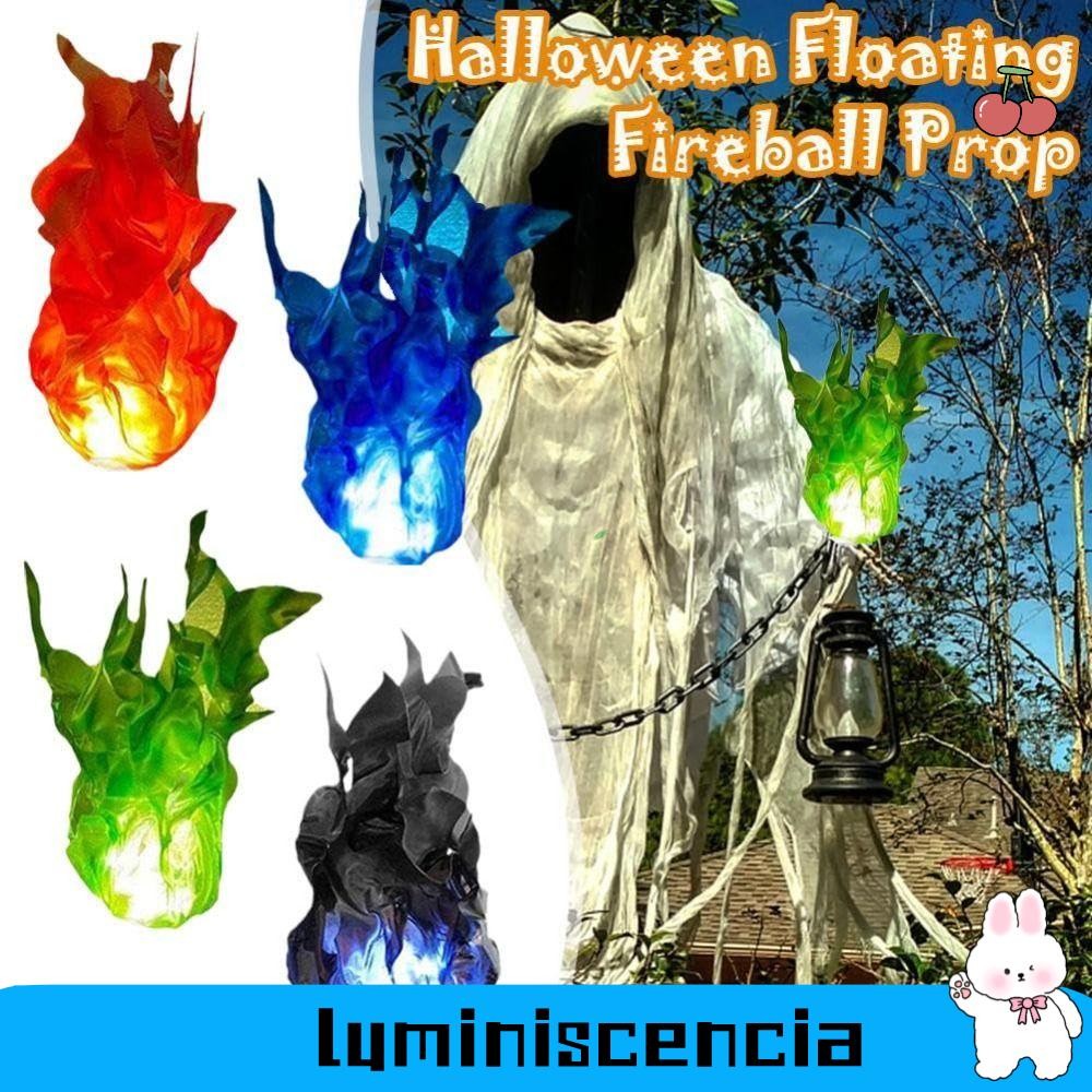Luminescia ลอย Fireball, คอสเพลย์ Props ตกแต่งฮาโลวีน Ghost Fire โคมไฟ ...