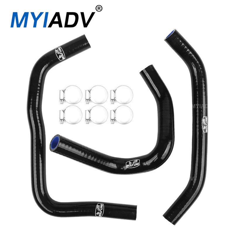 thumbnail image 2 of 450mm Radiator Coolant Hose Kit With M10x1.25 Screws Fit 2 of 14