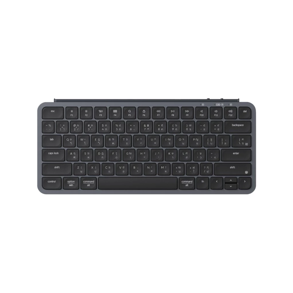 KEYCHRON B1 PRO คีย์บอร์ดไร้สายแบบบาง ขนาด 75% รองรับภาษาไทย/อังกฤษ เหมาะกับทุกระบบปฏิบัติการ