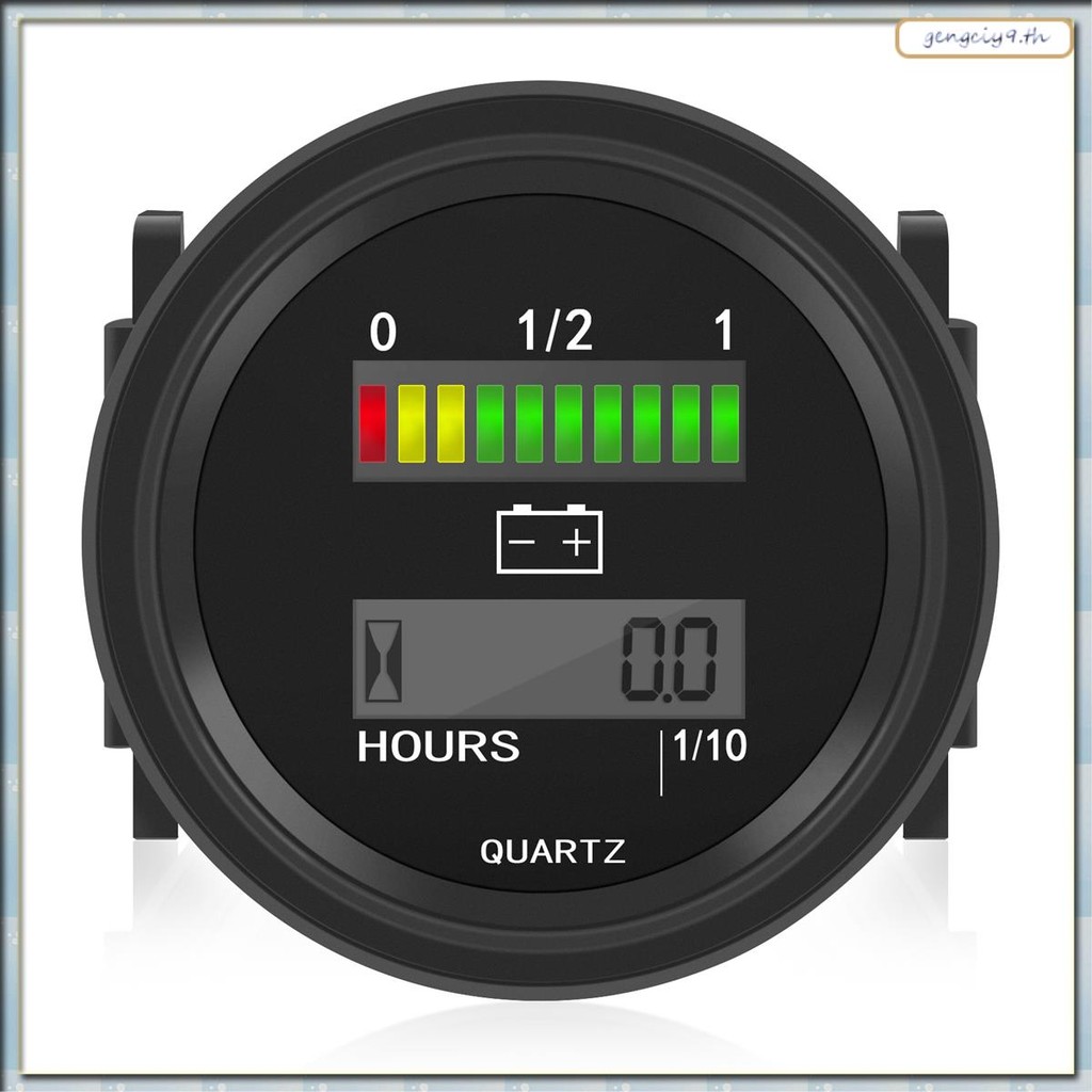[ZBM] 12v/24v/36v/48v/72v LED Digital Battery Status Charge Indicator ...