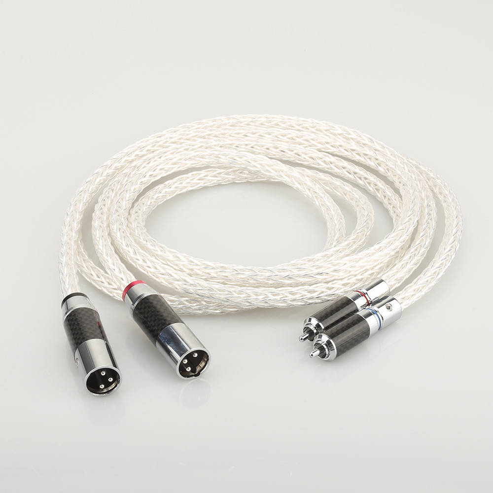 Wiring Cable Silver Plated OCC Copper PTFE Sheath 0.5mm² 1.4mm