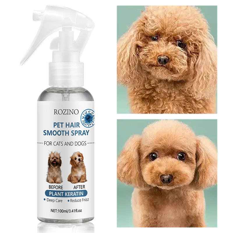 Pet Knot Removal Spray, Dog and Cat Soft and Non-Knot Protector, Cat ... - Cat Hair Knot Removal Sprays