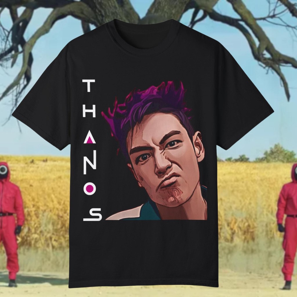 เสื้อยืดเกม Squid Game 2 ซีรีย์เกาหลี Thanos The Rapper Choi Seung-Hyun ...