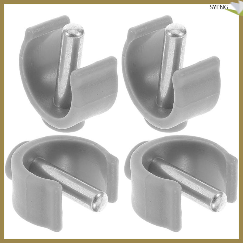 4 ชิ้น Clamp Cane Grip สิ่งที่แนบมา Crutch อุปกรณ์เสริมเดิน Stick ...