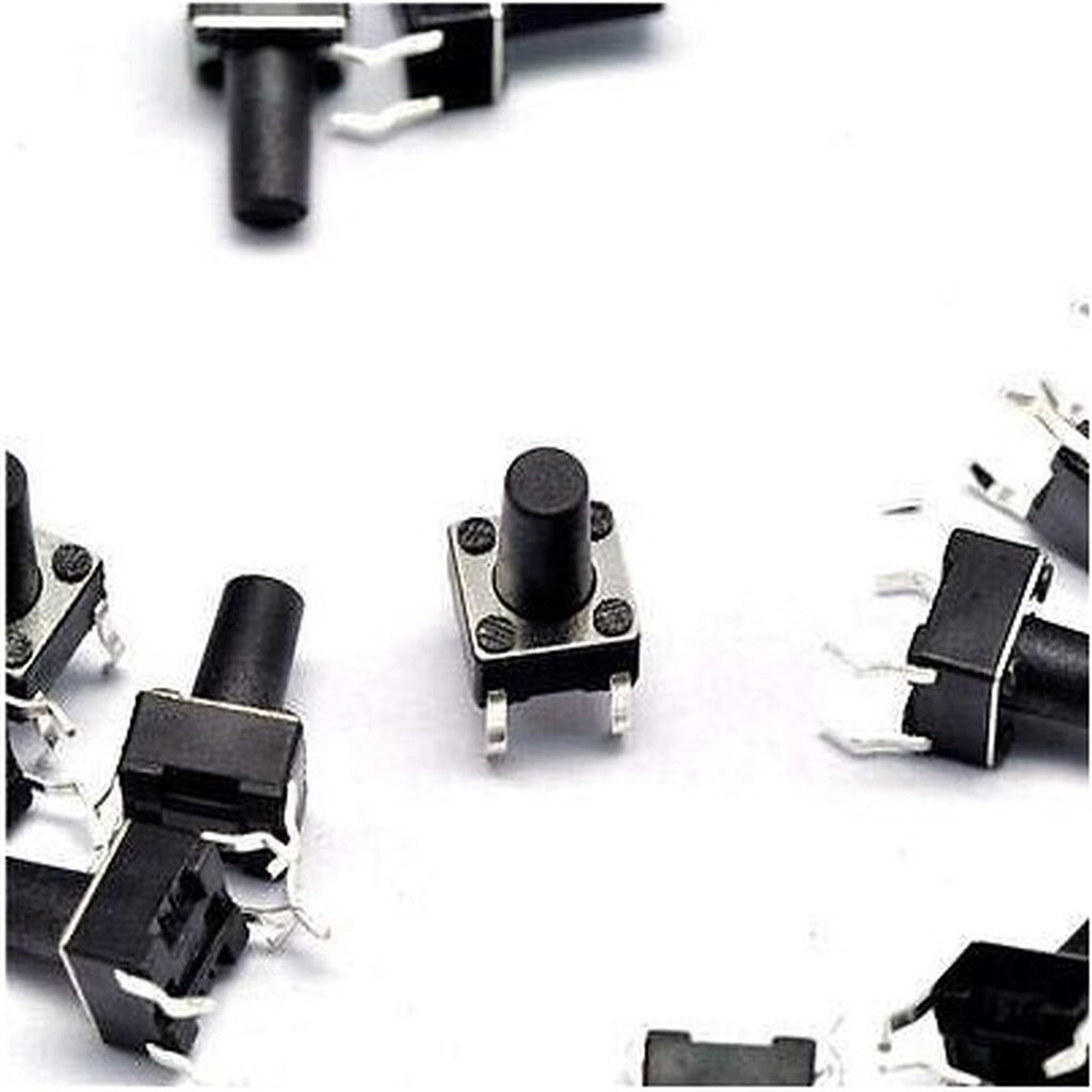 (10ตัว) [SW] Micro Switch ขนาด 6x6mm สูง 5-13mm | Shopee Thailand