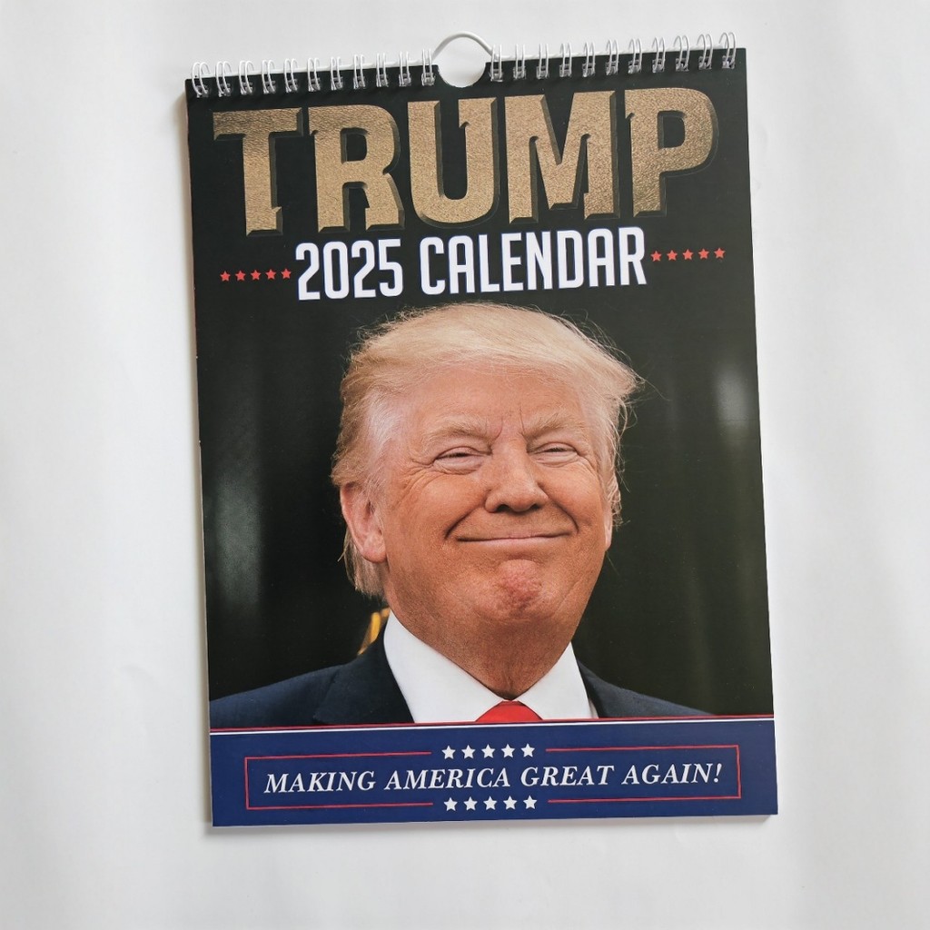 [ส่งด่วนเฉพาะจุด] ปฏิทิน Trumpinator Wall Calendar ใหม่ปี2025ปฏิทิน ...