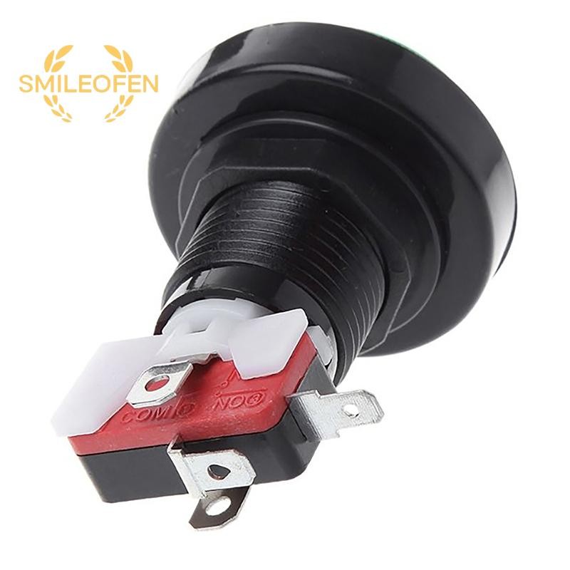 [Smileofen] 1 ชิ้น 45 มม.ปุ่มกดปุ่มอาเขต Led Micro Switch 12V ชุดสวิตช์ ...