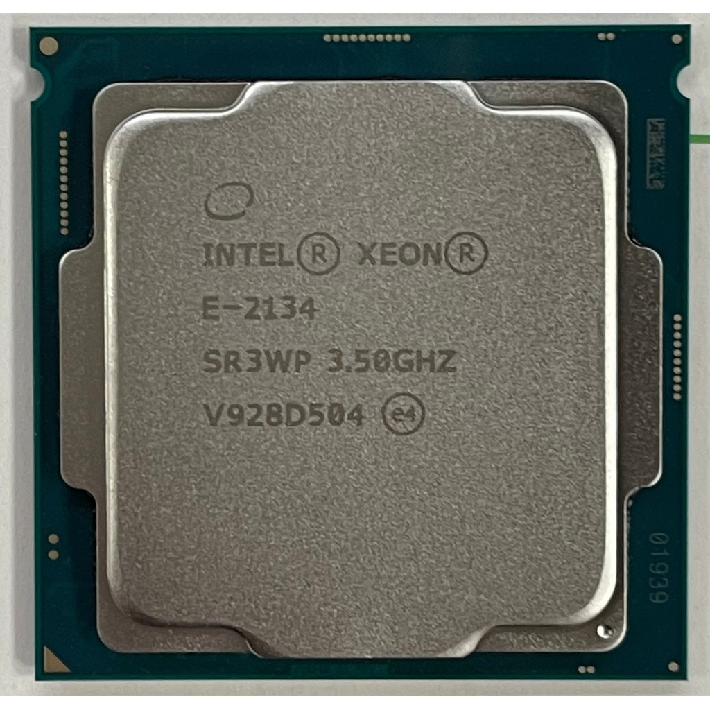 Intel XEON E-2134 2136 เวอร์ชันอย่างเป็นทางการ CPU ใหม่เอี่ยมในสต็อก ...