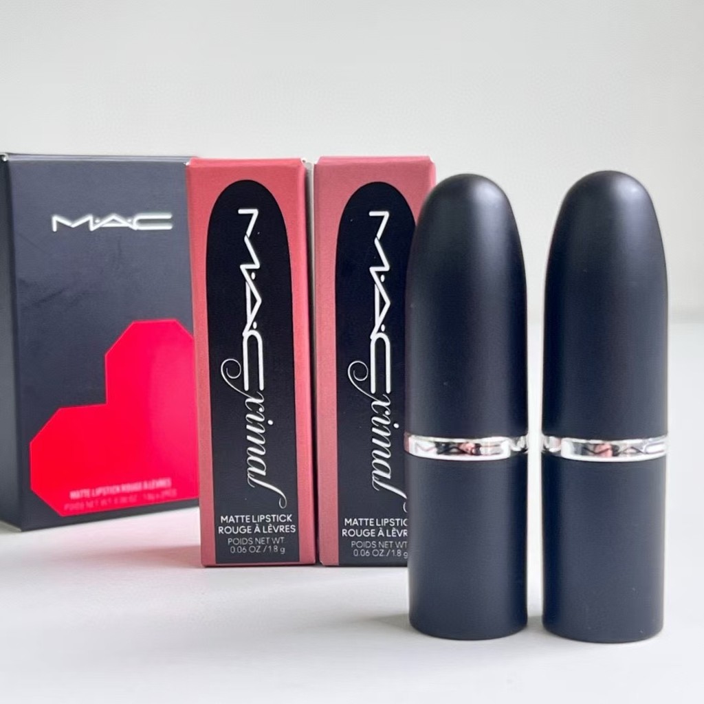 Mac matte Lipstick bullet bullet ปาก 2 ชิ้น 683# 666# 1.8gx2 | Shopee ...