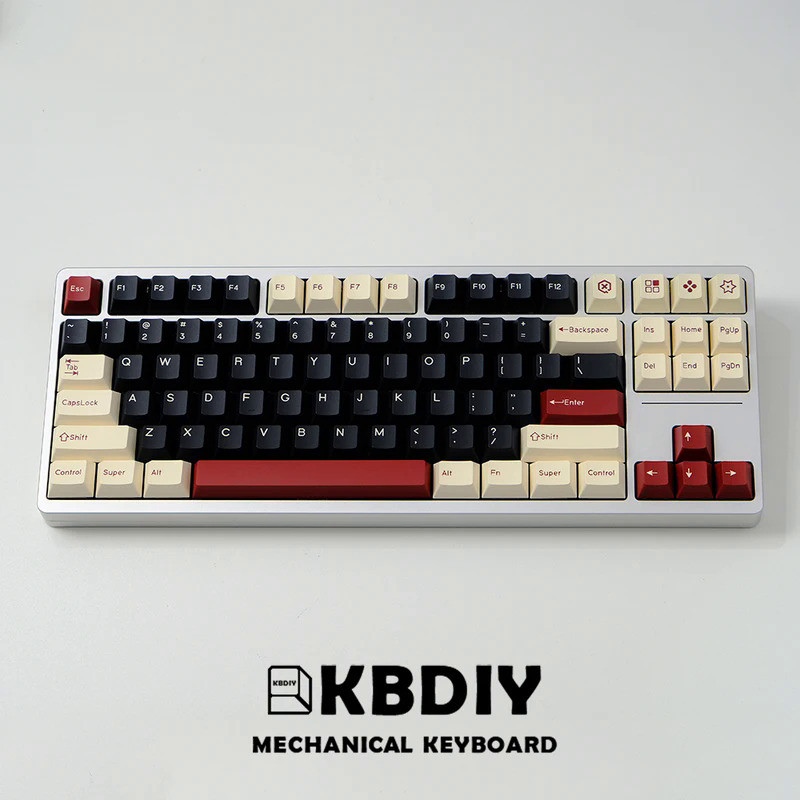 Kbdiy gmk keycaps PBT Double shot ISO Rome keycap โปรไฟล์เชอร์รี่สำหรับ ...