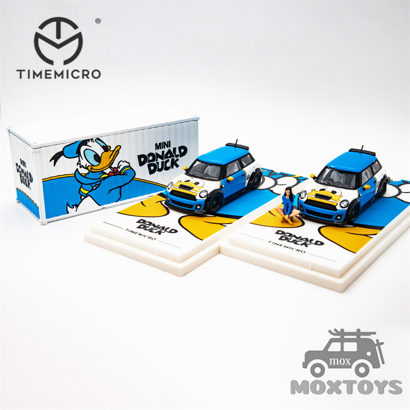 Time Micro 1:64 MINI COOPER Donald Duck รถโมเดลDiecast | Shopee Thailand