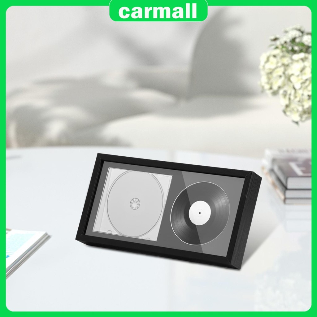 Cd Frame Display Case ไม้ CD Display กรอบวงเล็บ Hook Double Groove ...
