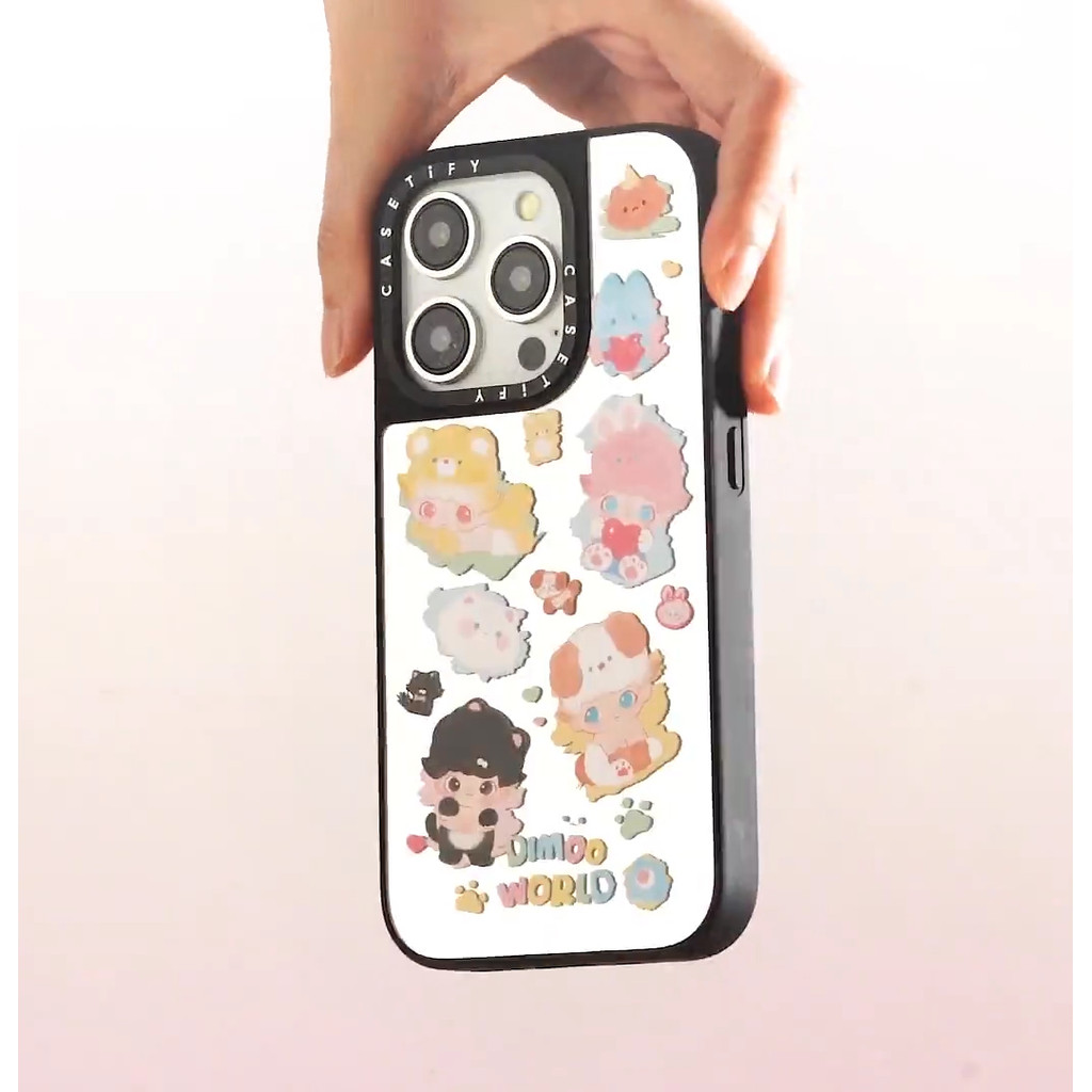 Casetify X POP MART - DIMOO WORLD เคสแม่เหล็กดูด Black & Sliver Mirror ...