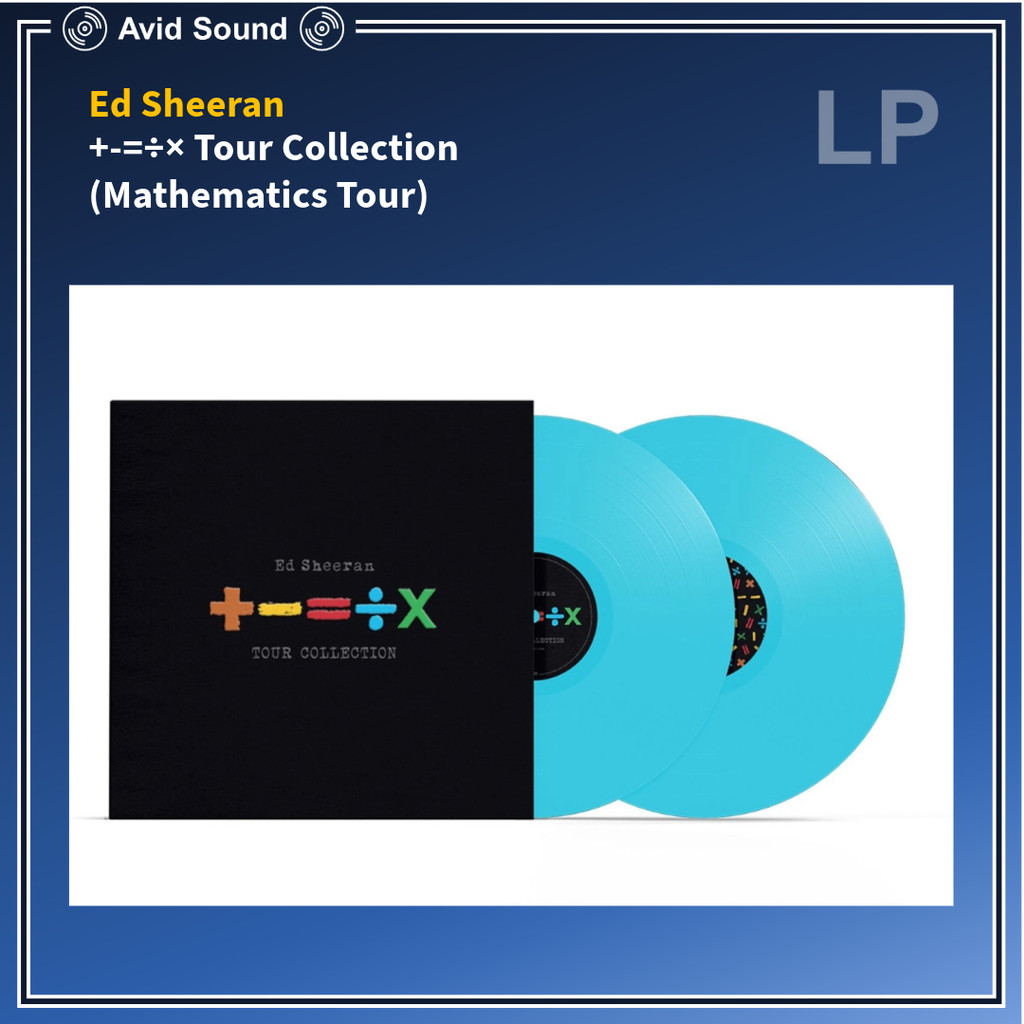 [ ออก E-Tax ได้ ] แผ่นเสียง Ed Sheeran +-=÷× Tour Collection ...