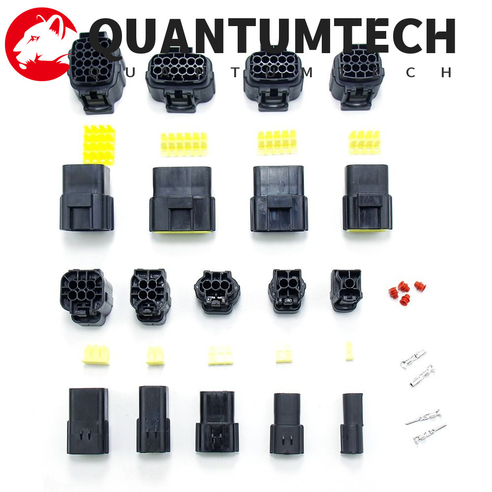 Quantumtech ยานยนต์ปลั๊กไฟฟ้าชายหญิง 1.8 มม. Terminal Plug รถบรรทุก ...