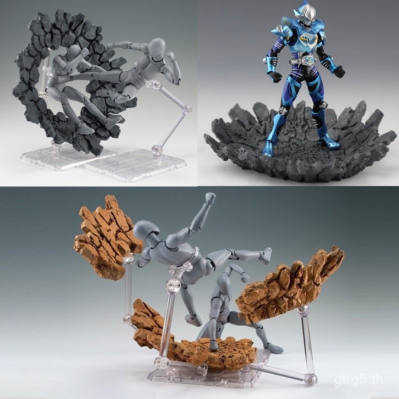 1/12 อุปกรณ์เสริมฉากทหาร SHF Burst Base Figma Rock โมเดลฟิกเกอร์ ...