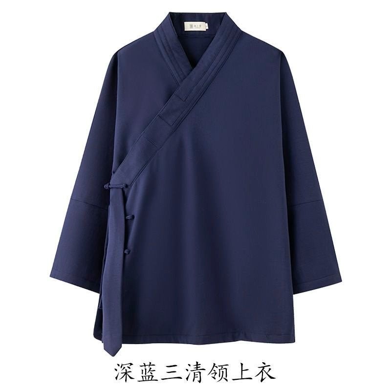Wudang Dao Robe Sanqing Collar Summer Thin Taoist Clothes Men and Women ...