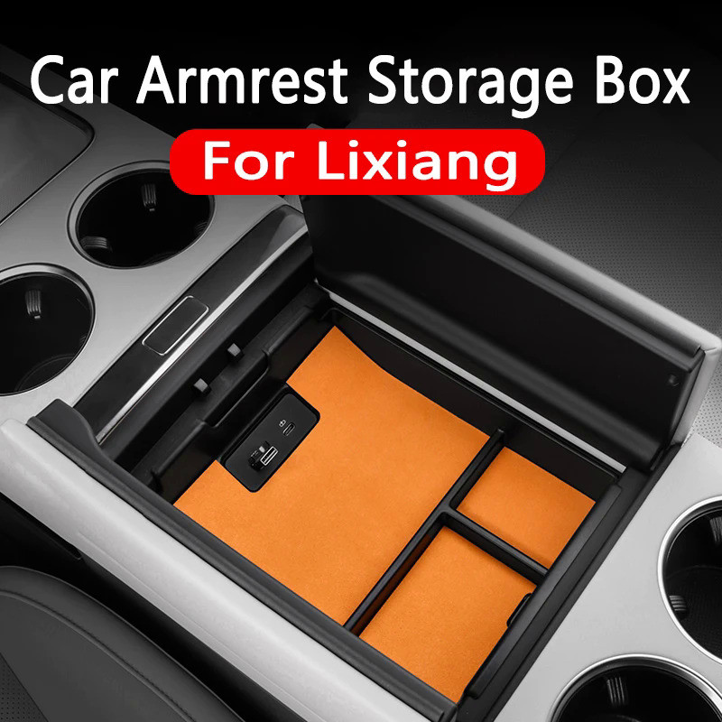 Car Armrest Storage Box for Lixiang Li L8 Air Pro 2023 2024 Leading ...