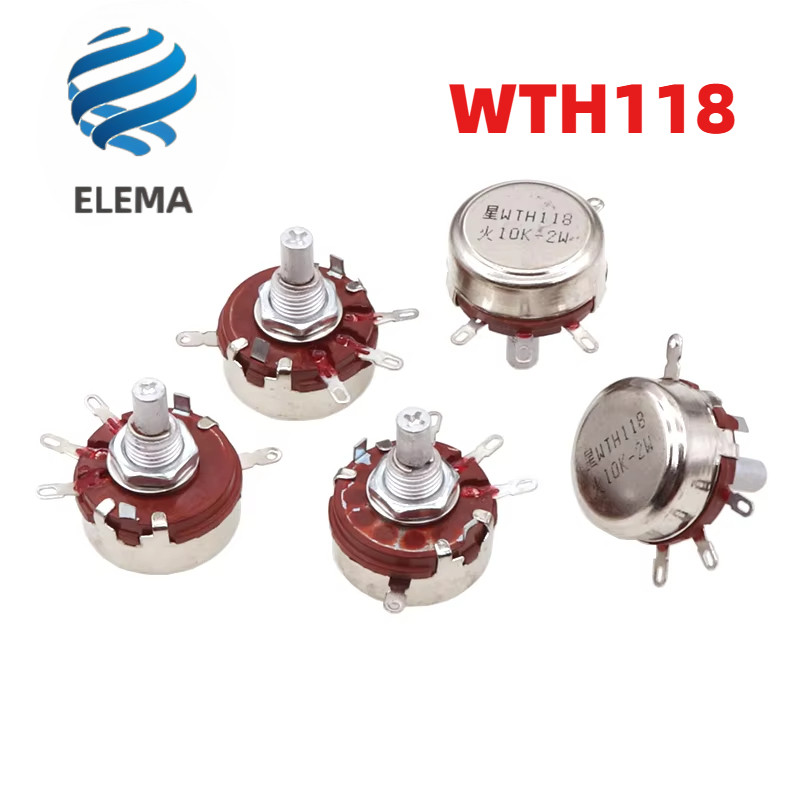 BRART 1 Set WTH118 DIY Kit Parts 2W 1A Potentiometer 1K 2.2K 4.7K
