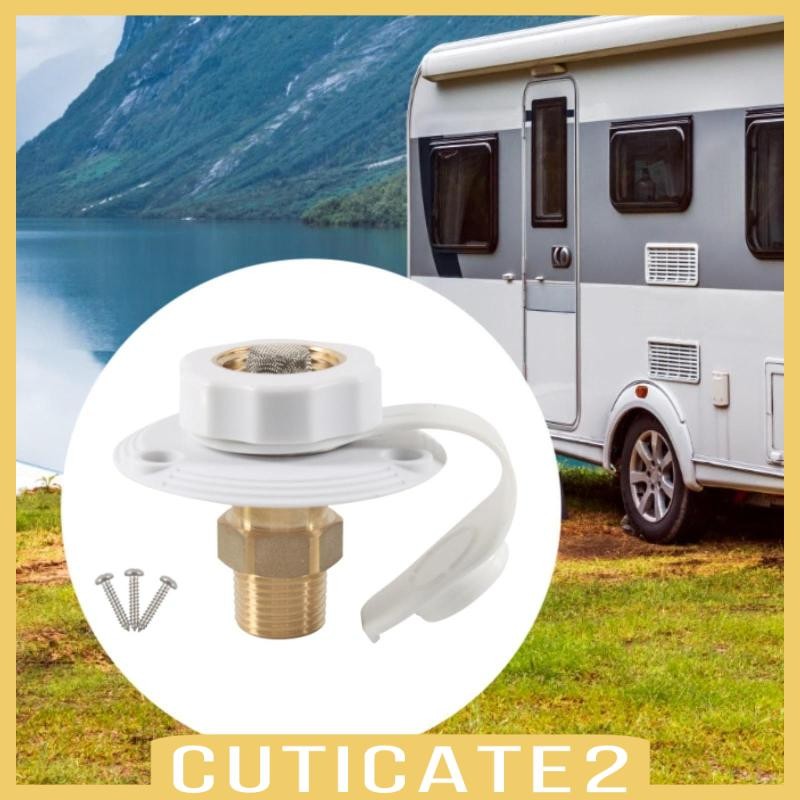 [Cuticate2] Rv City Water Inlet RV Water Backflow Antier Simple อุปกรณ์ ...
