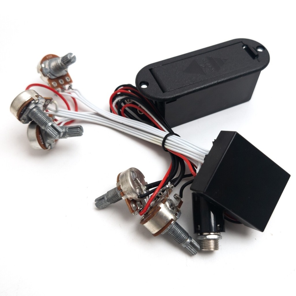 LYWS PS-900 Vorverstärker für Akustikgitarre, EQ-Tuner, Piezo