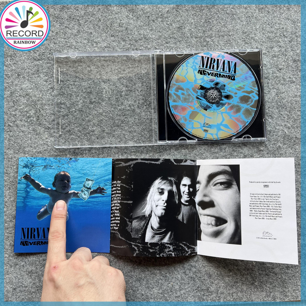 Nirvana Nevermind Original CD Album Brand New [Sealed] | Shopee Thailand