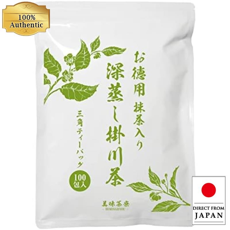 Bibi Saryo Matcha Green Tea ถุง 2.5g x 100 ชิ้น ผลิตในจังหวัดชิซูโอกะ ...